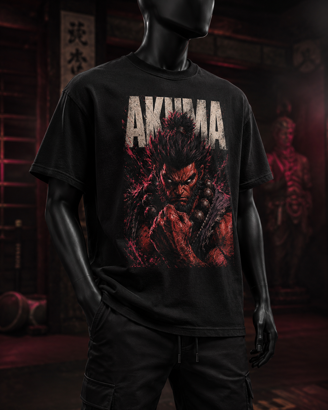 Akuma Street Fighter 02 Polera o Polerón