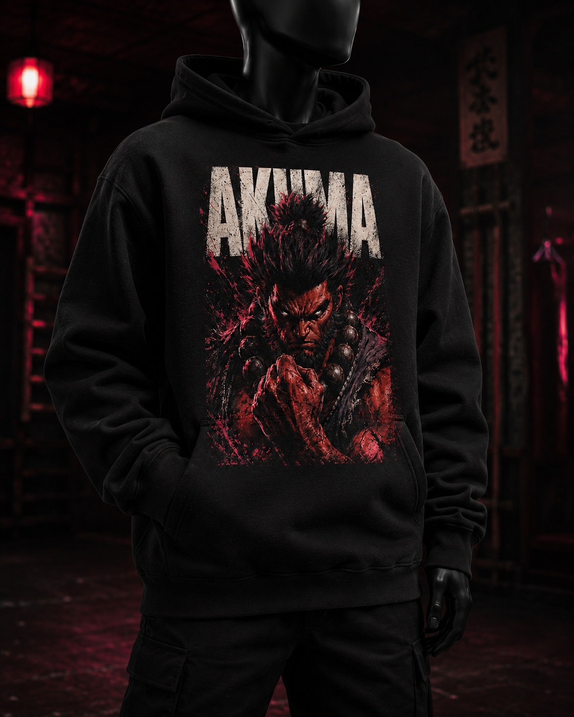 Akuma Street Fighter 02 Polera o Polerón