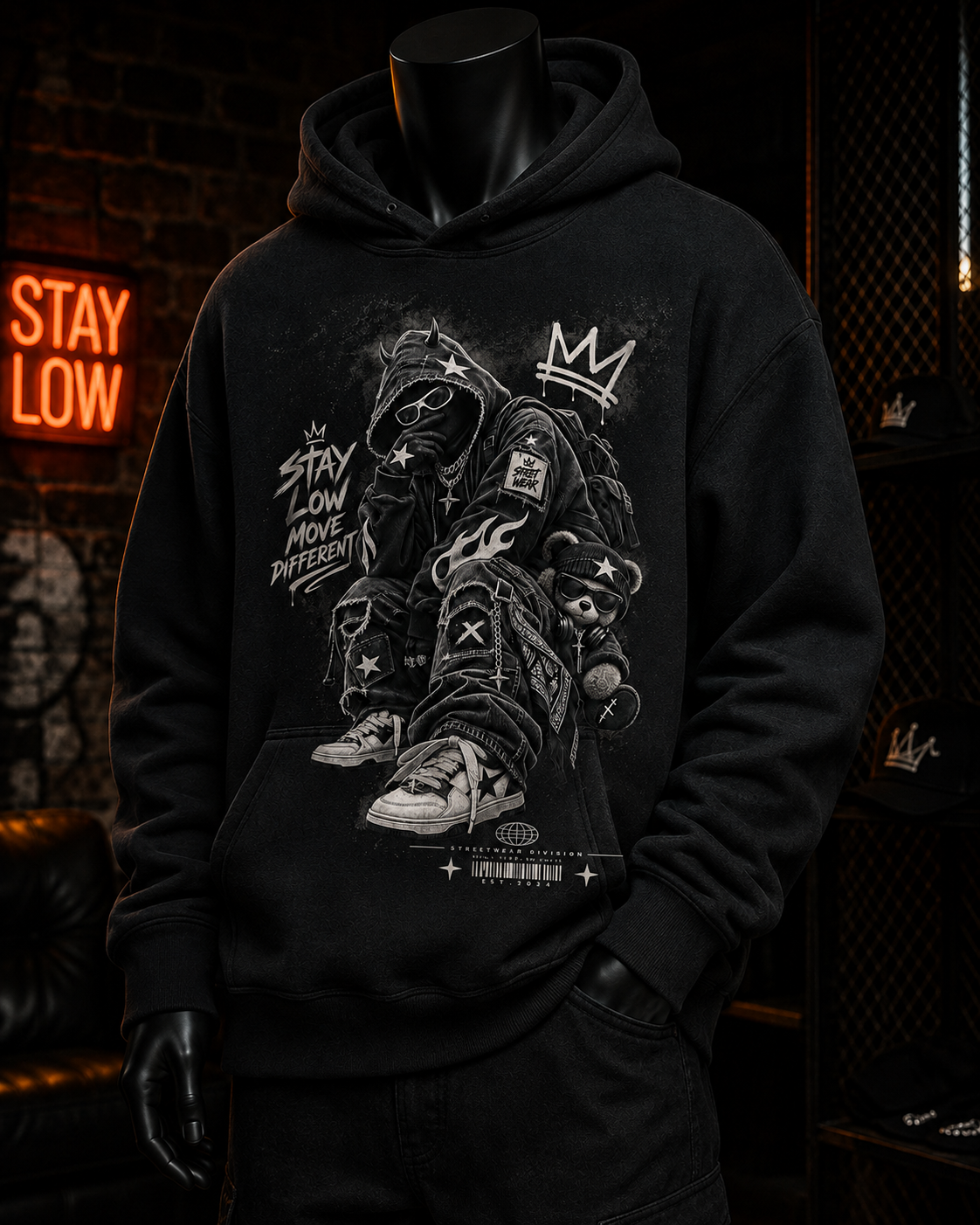 Astronauta Stay Low Polera o Polerón