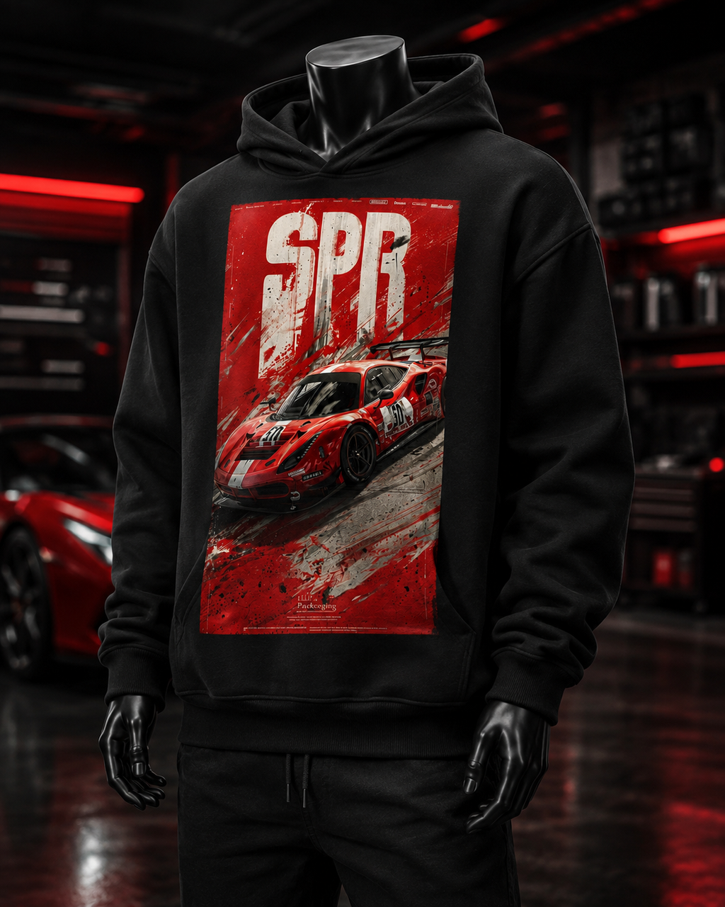 Auto Deportivo Supra Rojo Polera o Polerón