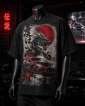 Auto Japones Dragon Sol Rojo 01 Polera o Polerón