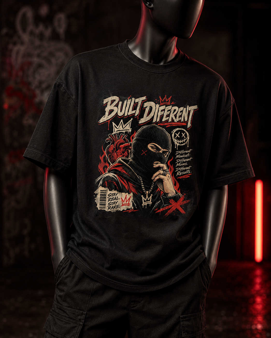 Built Different Ninja - Polera