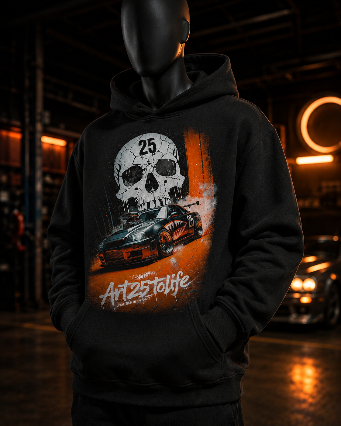 Calavera Auto Art25tolife - Polerón