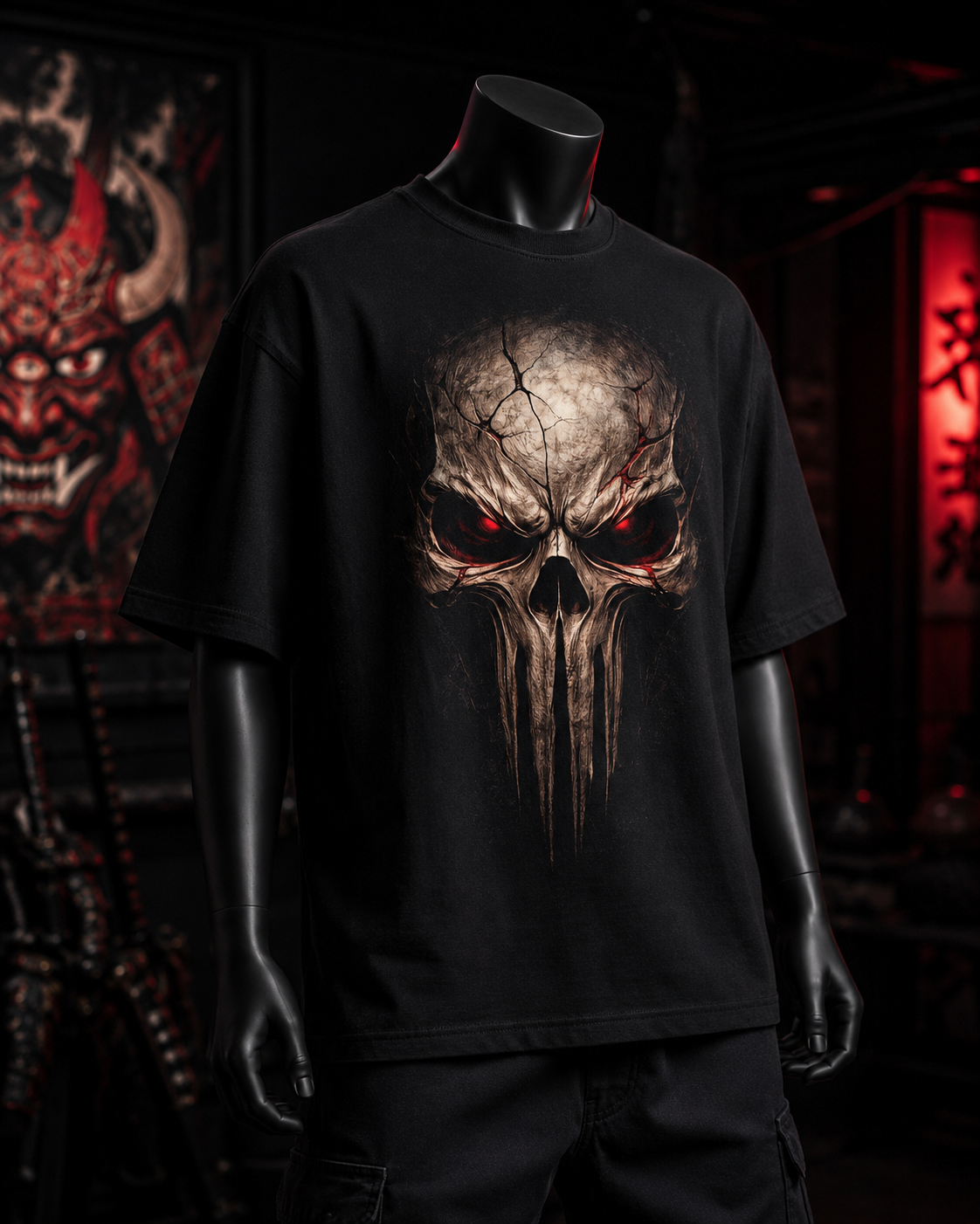 Calavera Punisher - Polera