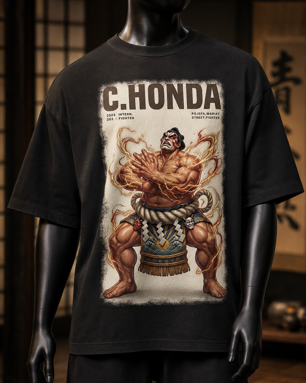 Edmond Honda Street Fighter 01 - Polera