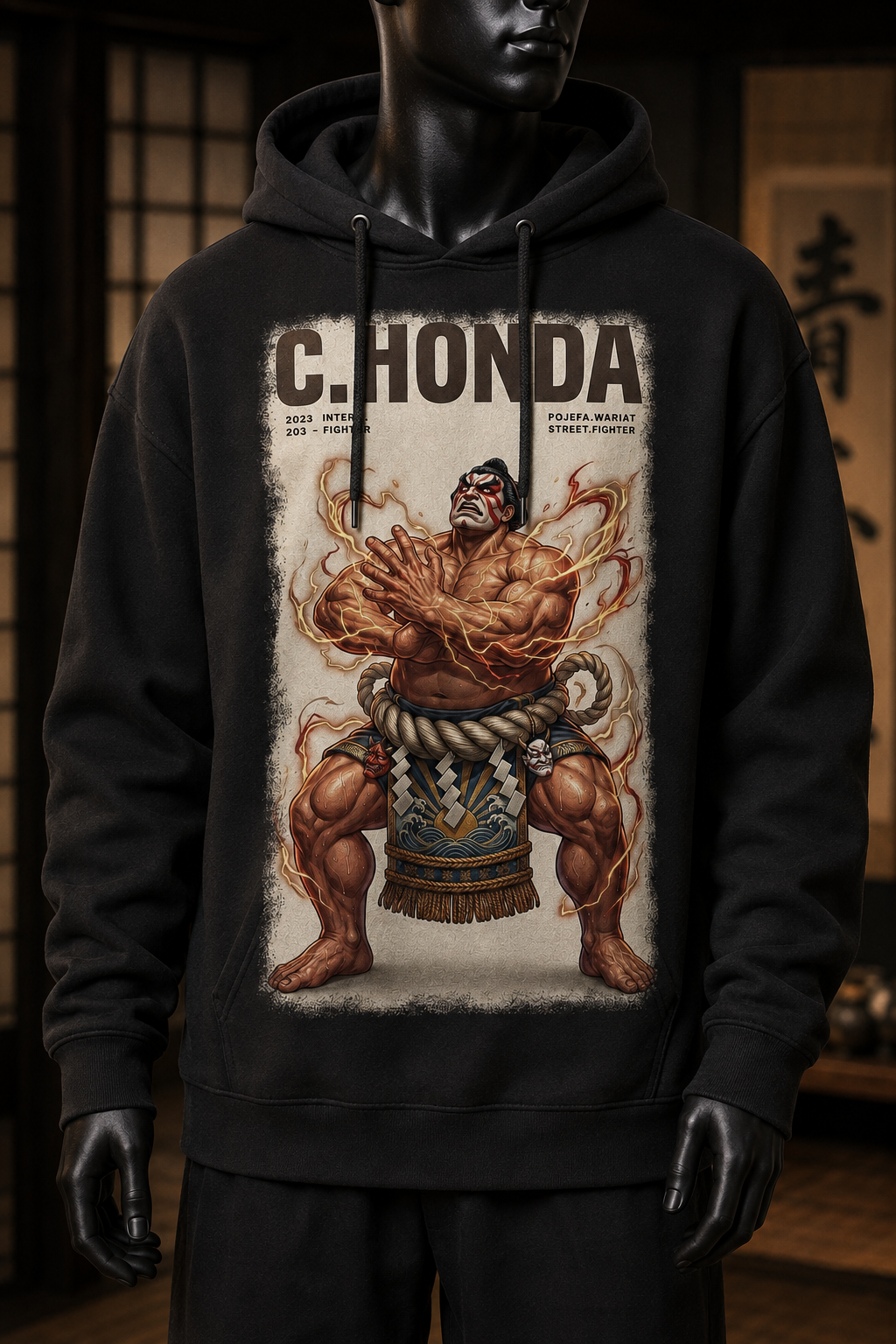 Edmond Honda Street Fighter 01 - Polerón