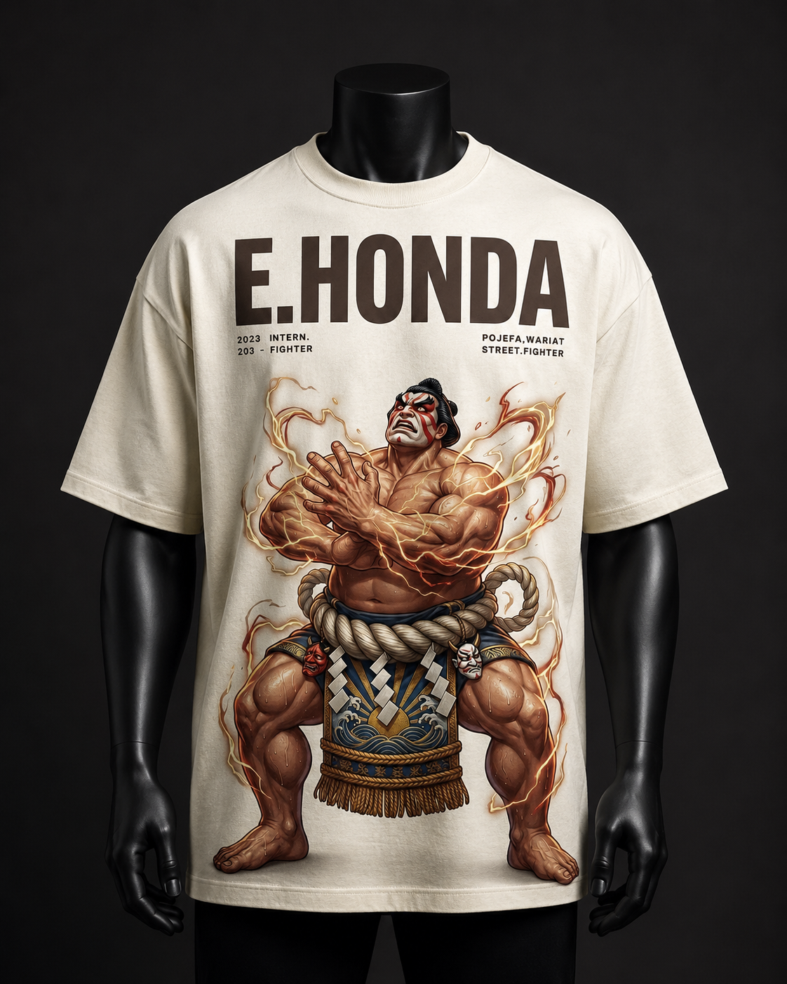 Edmond Honda Street Fighter 03 - Polera