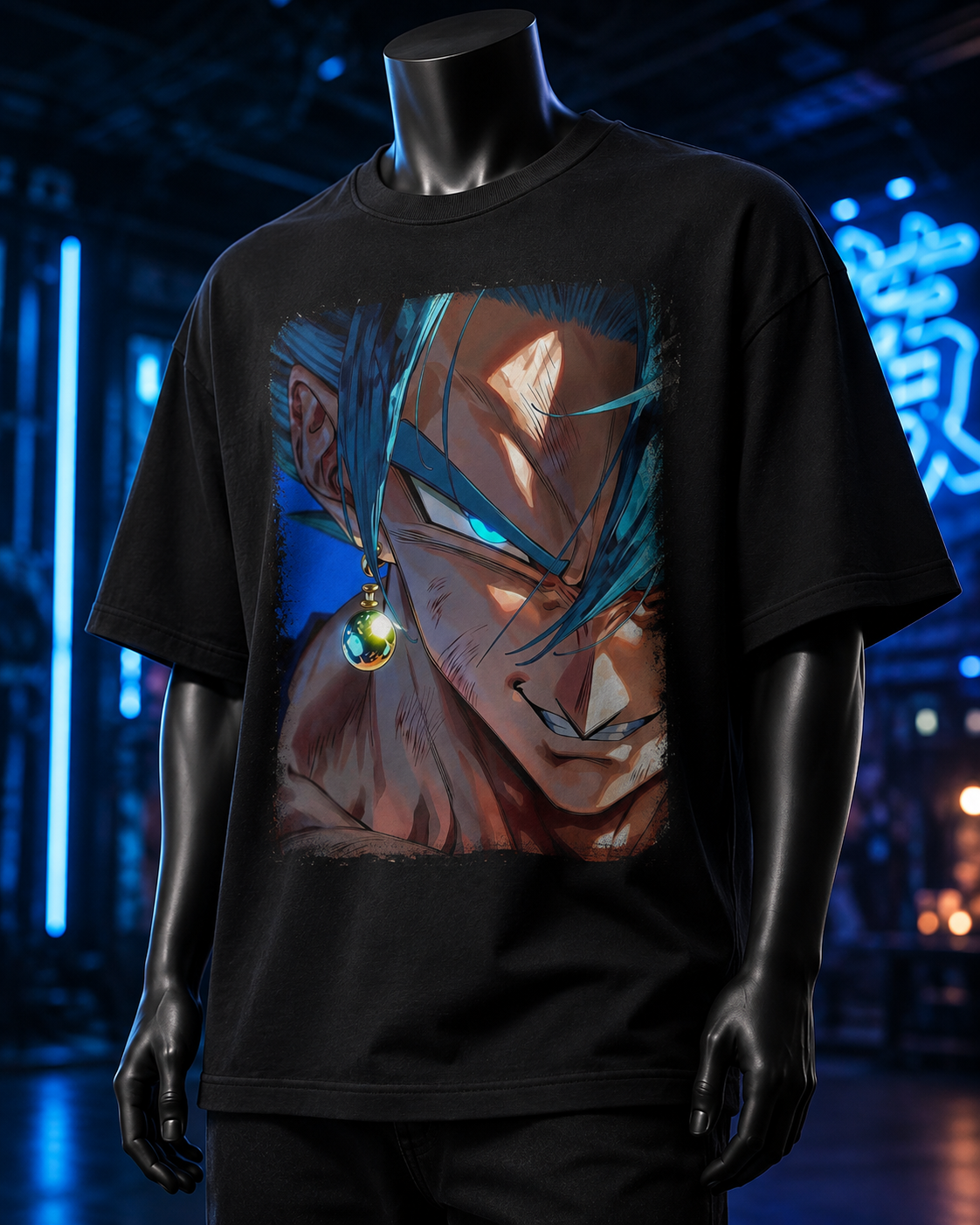 Goku Black Energia Azul - Polera