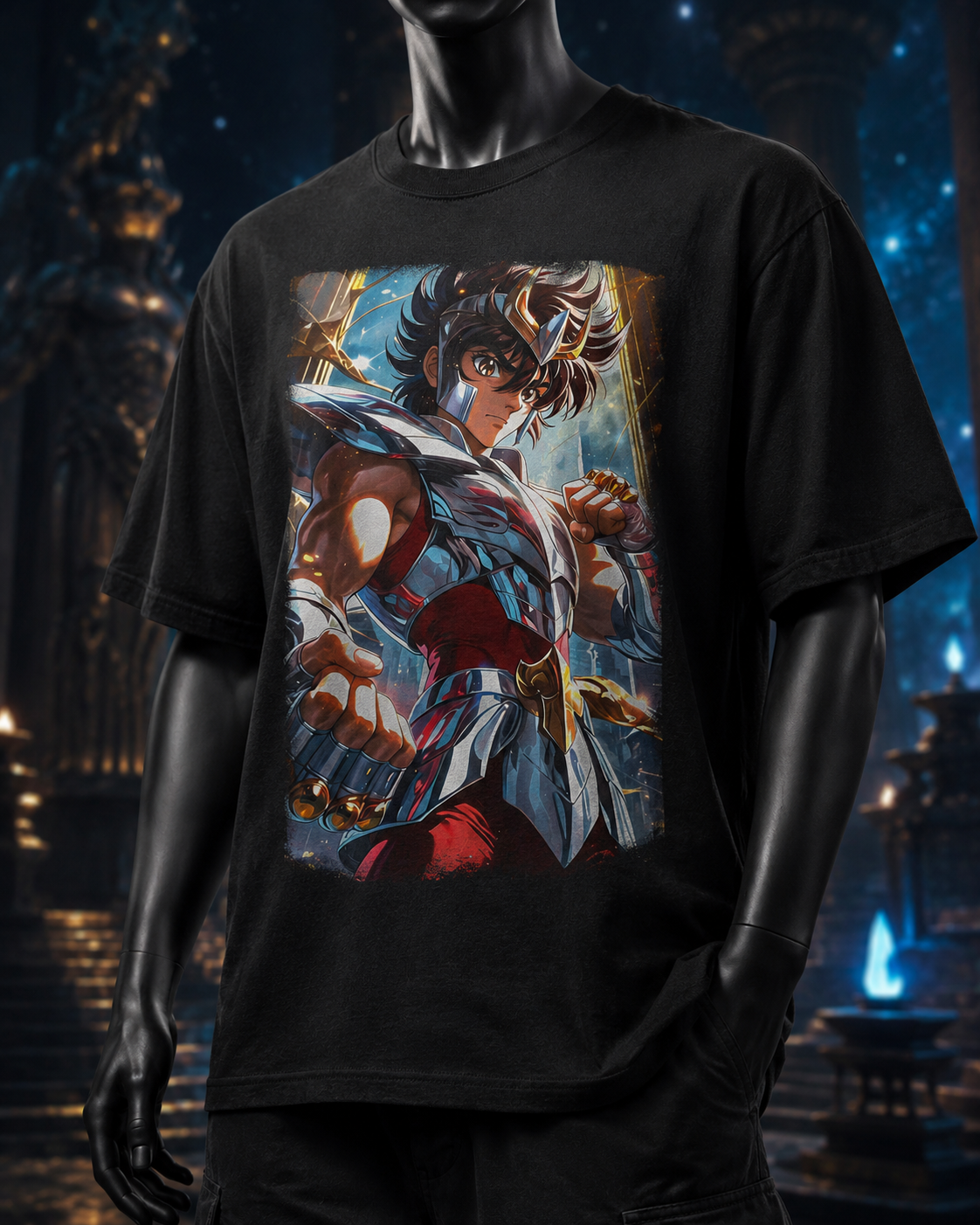 Goku Guerrero Naranja 02 - Polera