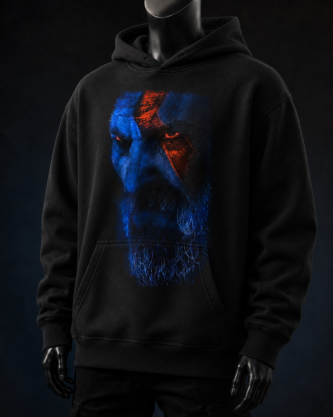 Gorila Azul Rojo - Polerón