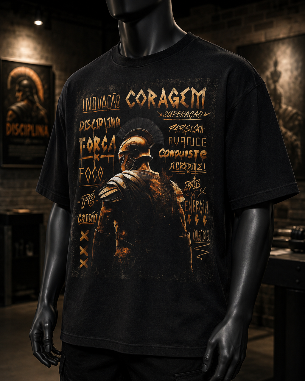 Guerrero Espartano Coraje 01 - Polera