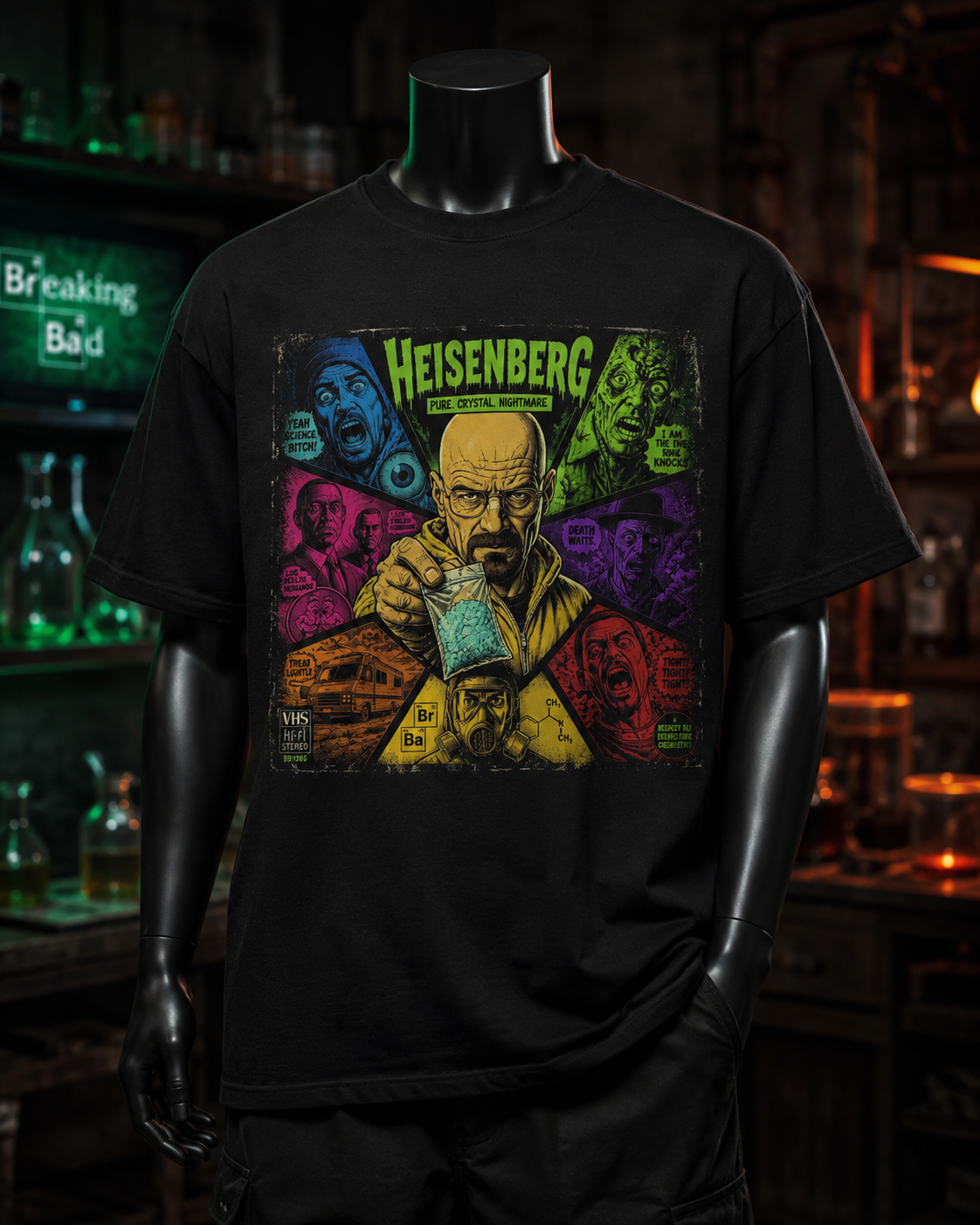 Heisenberg Colorido - Polera