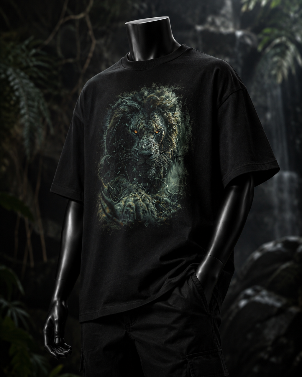 Lobo Bosque Oscuro 01 - Polera