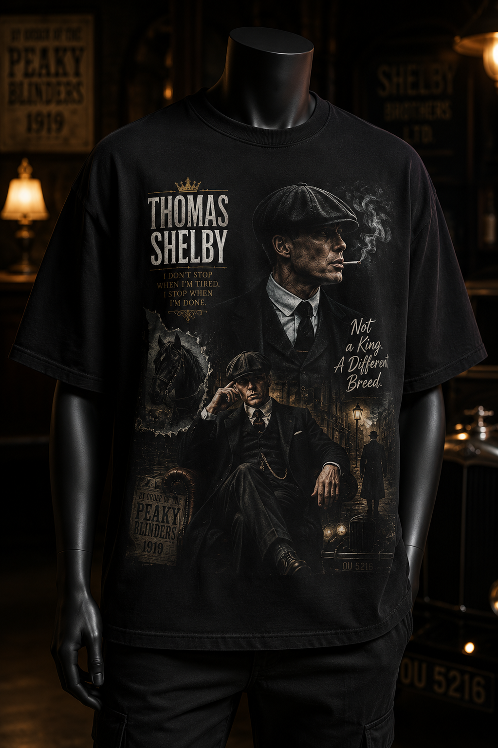 Thomas Shelby Peaky Blinders 01 - Polera