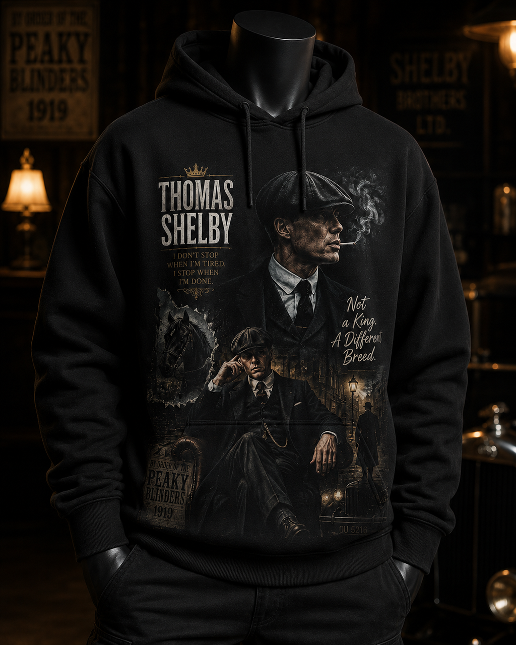 Thomas Shelby Peaky Blinders 01 - Polerón
