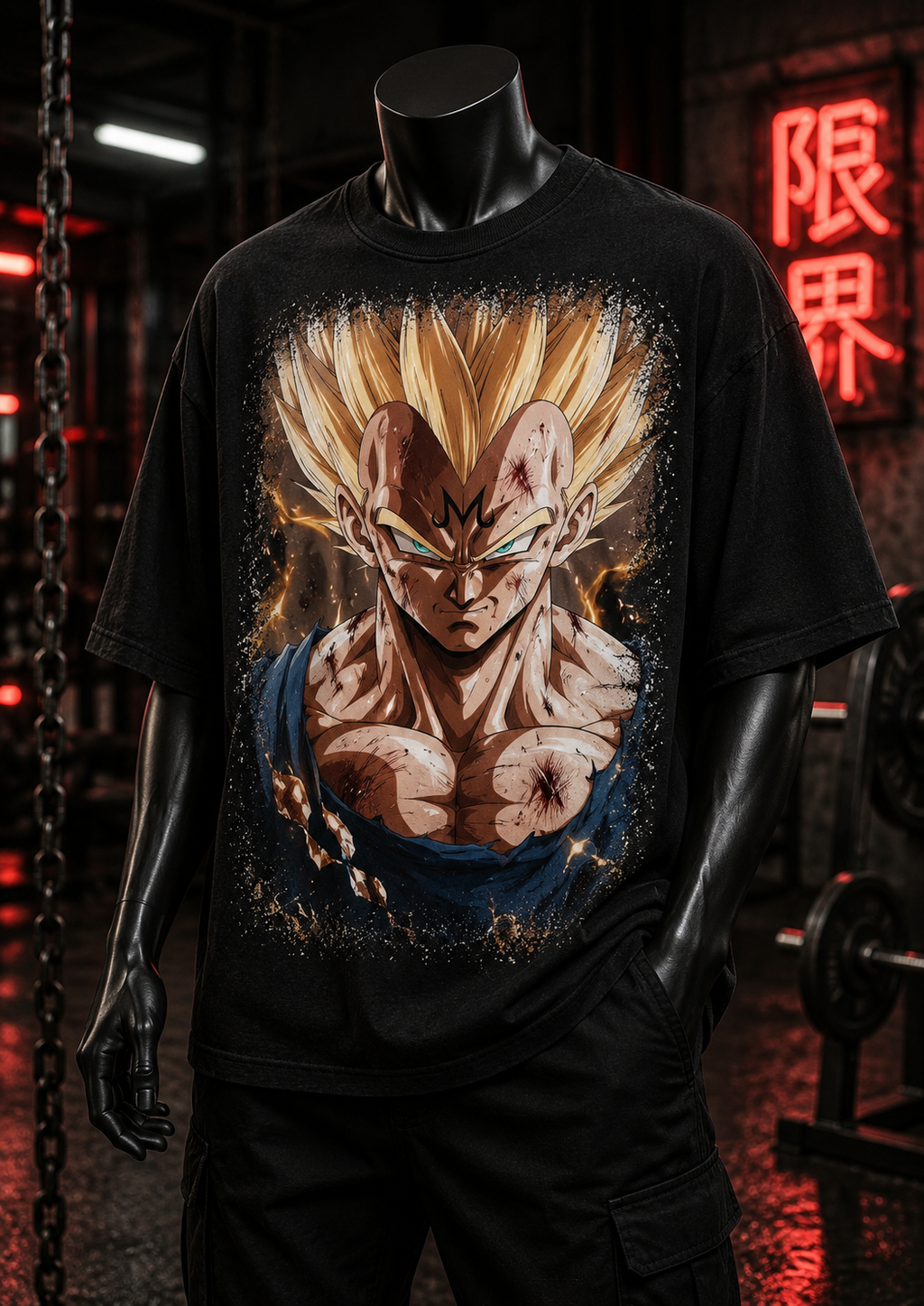 Vegeta Super Saiyajin 01 Polera o Polerón